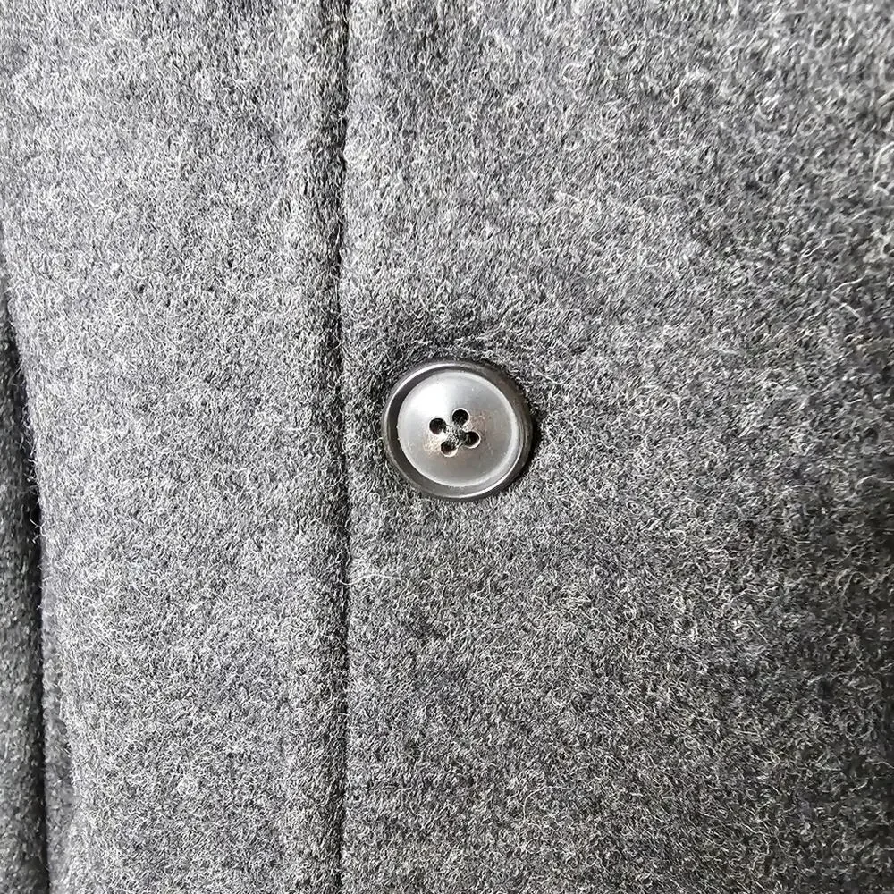 1st‎ PAT-RN Comfort Knit Blazer Wool Gray Size S